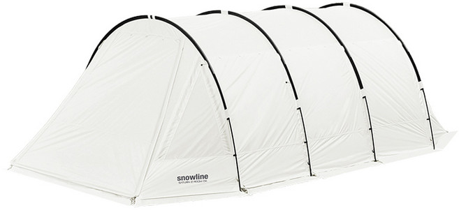 스노우라인 새턴2룸DX 이너텐트, 코튼크림 + 화이트, 4인용