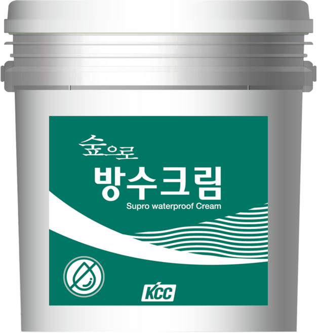 KCC숲으로 방수 크림, 투명(크림), 1.2kg, 1개