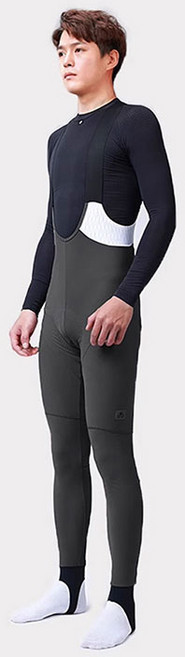 라메다 남성용 BETA+ Level 기모 빕타이즈 방한 자전거 바지 2023AWZ027