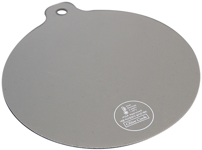 리빙글로리 인덕션 보호 매트 원형 22 x 25 cm, 혼합색상, 1개