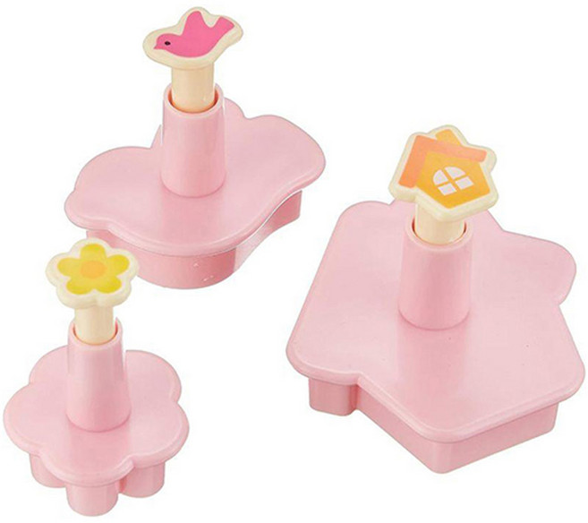 이홈베이킹 토루네컨트리 푸쉬형식빵틀세트3종, 1세트