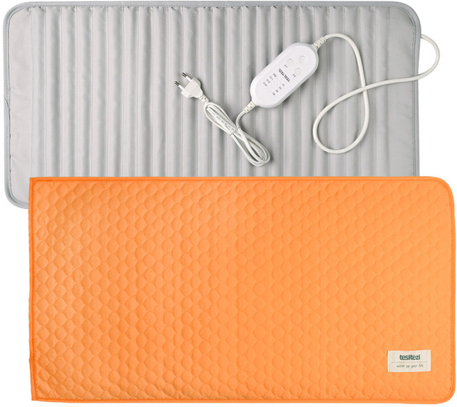 테슬테즐 황토 참숯 맥반석 옥 전기 온열 찜질기 특대형 Tes-G70, Tes-G70(황토퀼팅), 황토퀼팅