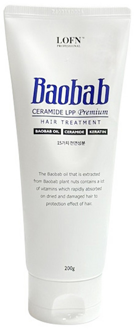 로픈 바오밥 세라마이드 LPP 프리미엄 트리트먼트, 200g, 1개