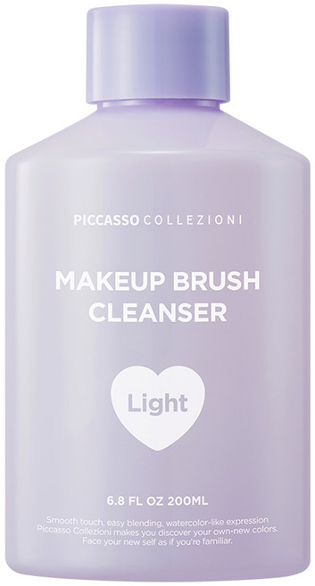 피카소 꼴레지오니 메이크업 브러쉬 클렌저 라이트, 혼합색상, 1개
