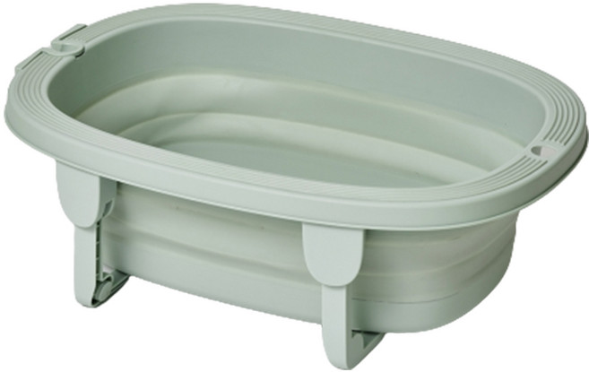 핏펫 헤이테일 반려동물 투스텝 폴더블 바스 텁, 1개