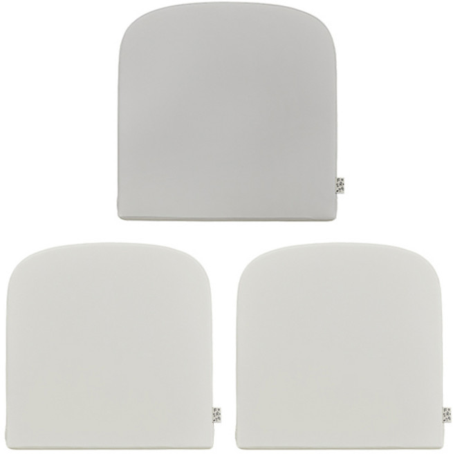 알집매트 포레스트 벽매트, 밀크 + 그레이, 3개