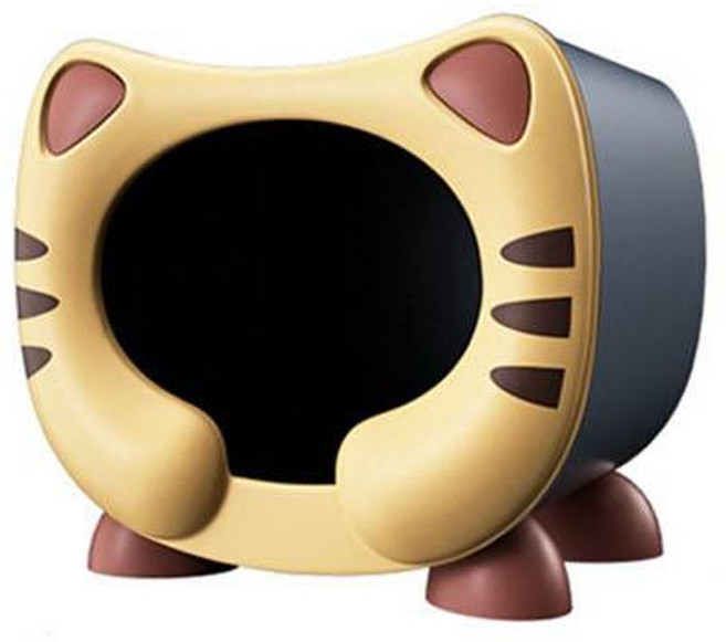 레드퍼피 모찌 캣 하우스, 노란색, 1개