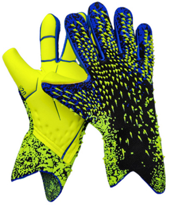 히즈플랜 성인 축구 골키퍼 장갑 양손, 그린, 1세트