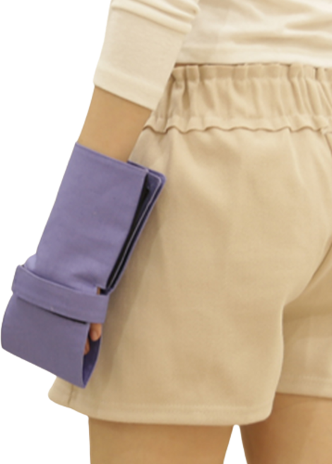 O2메디칼 망사 퍼플 손싸개 FREE 8863, 1개