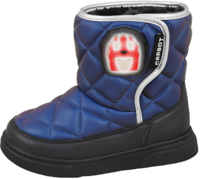 프로월드컵 남아용 헬로카봇 러블 LED라이팅 방한부츠