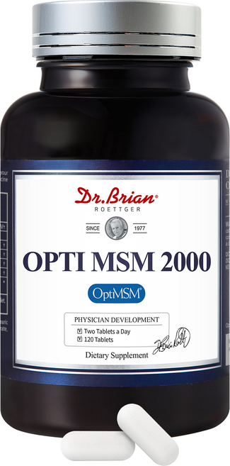 닥터브라이언 관절 연골 뼈 무릎 건강 고함량 옵티 MSM 2000 156g, 120정, 1개
