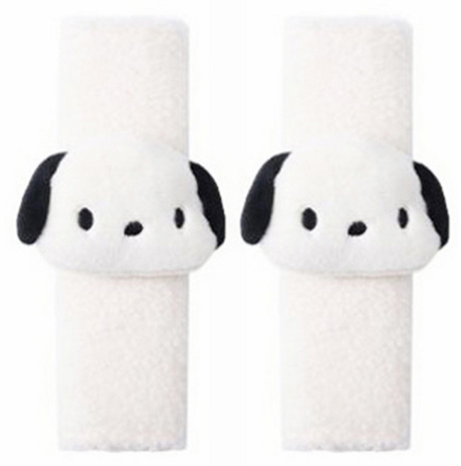 메오 귀염이 자동차 안전벨트 커버, 멍멍이, 2개