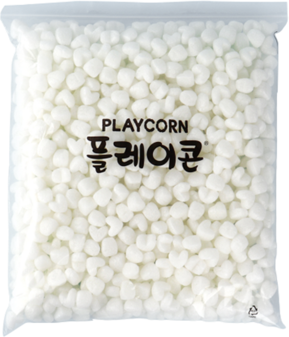 플레이콘 하트모양 미술교구, 흰색, 1개