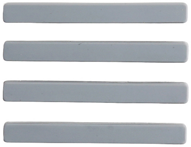 모다키친 나봄 실리콘 수저받침, 그레이, 4개