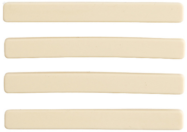 모다키친 나봄 실리콘 수저받침, 크림, 4개