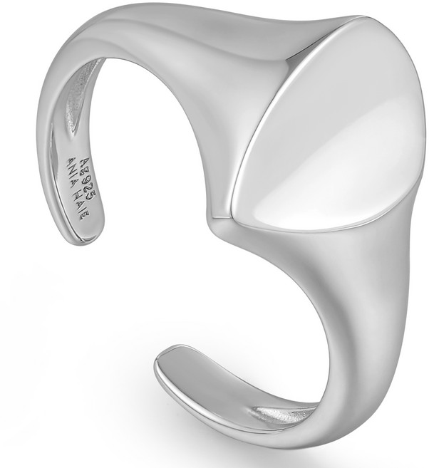 아니아하이에 여성용 어로우 925 실버 사이즈 조절 반지 R049-02H + 쇼핑백 세트