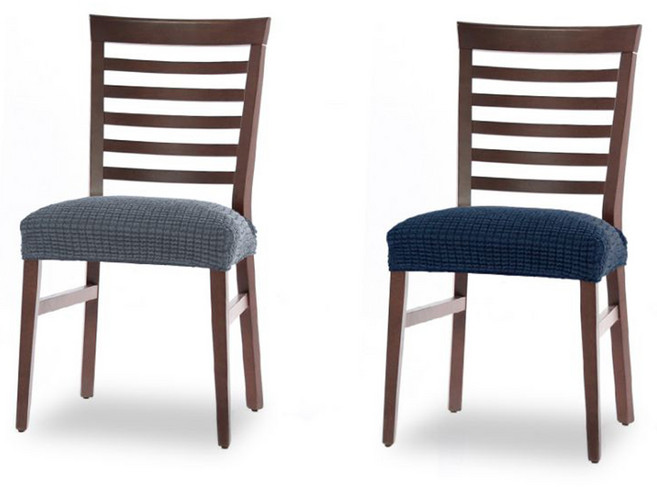 소파스킨스 글라무어 소파 의자커버 2종 세트, 1세트, 라이트그레이, 마린블루