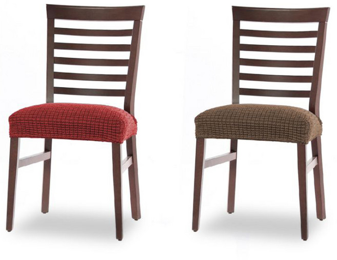 소파스킨스 글라무어 소파 의자커버 2종 세트, 1세트, 레드와인, 엔틱브라운