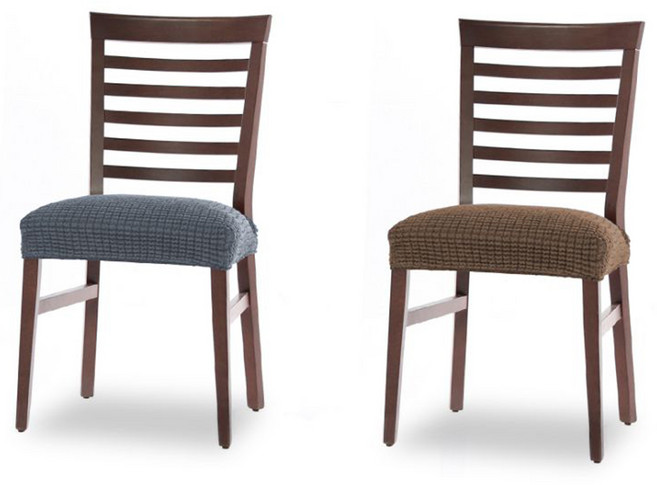 소파스킨스 글라무어 소파 의자커버 2종 세트, 1세트, 라이트그레이, 엔틱브라운