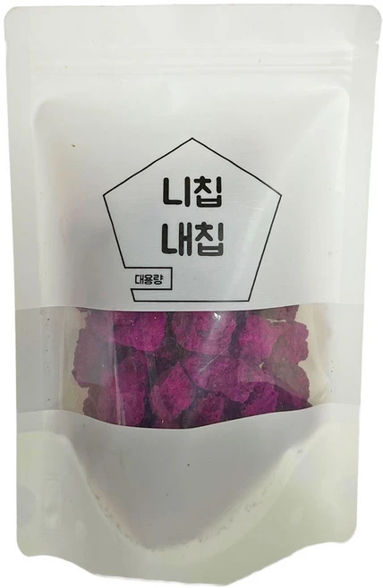 동결건조 달콤하고 바삭한 말린 빨간 용과 큐브형, 60g, 1개 - 쿠팡