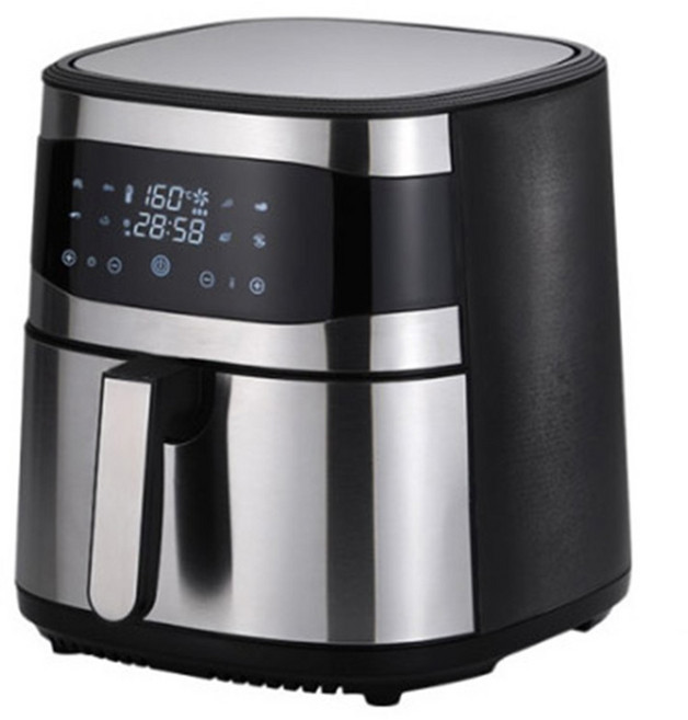 퀸메이드 디지털식 대용량 에어프라이어 8L, QMFD-8000B, 혼합색상