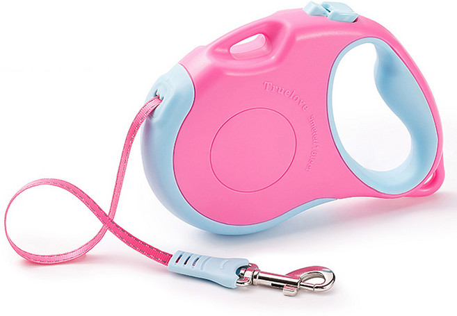 트루러브 5001 핸즈프리 자동줄 5m + 어깨끈 세트, 핑크, 1세트