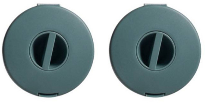 케이블 정리 홀더, 2개, 블루