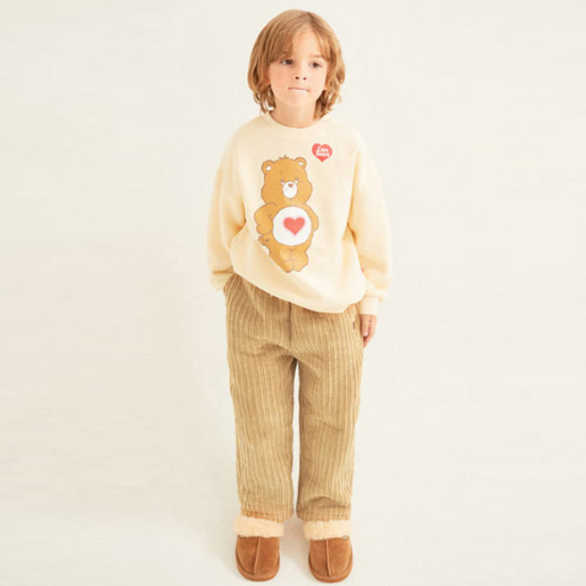 젤리스푼 아동용 릴렉스 코듀로이 보온 배기팬츠