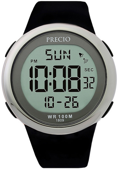 프레시오 스포츠 방수 전자 손목시계 1809
