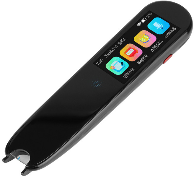 캔디 다국어 AI 펜 스캔 스마트 어학 학습기 블랙, CANDY_K-2