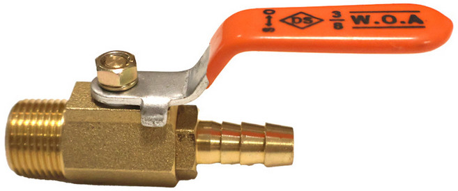 黃銅浮球閥 9.5 x 9.5 mm, 1個