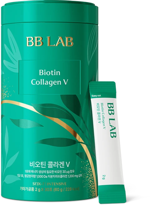 비비랩 비오틴 콜라겐V, 60g, 1개 - 쿠팡