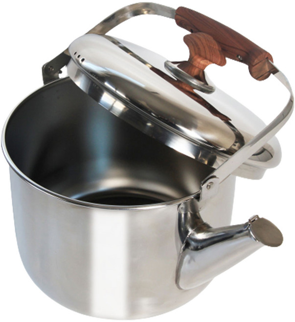 리빙글로리 오아시스 주전자 국내생산, 6.6L, 실버, 1개