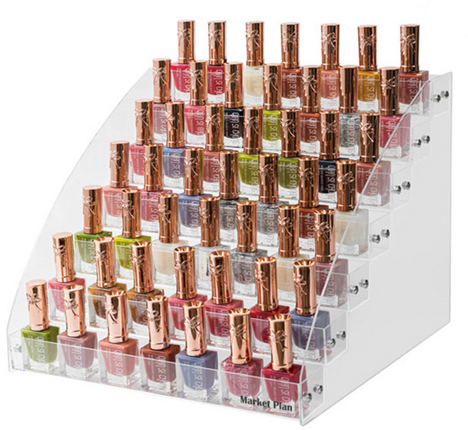 마켓플랜 젤네일 매니큐어 7단 진열대, 1개
