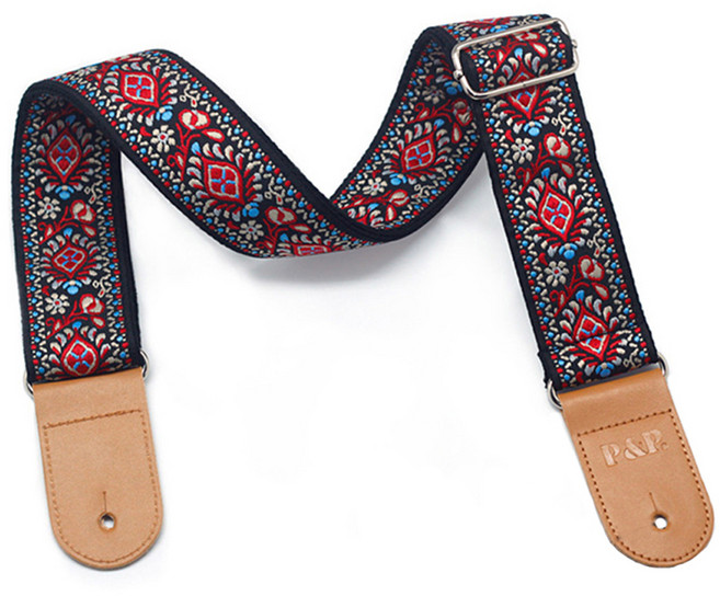 에이홉 보헤미안 패턴 기타 스트랩 Type 02, 1개