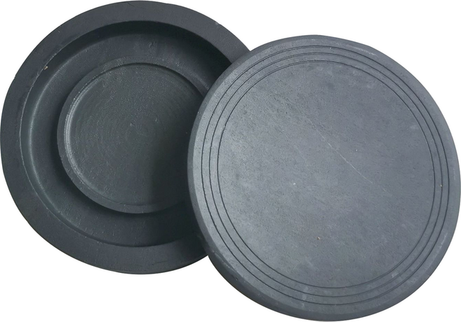 코히모 먹갈기 원형 벼루 3W177, 1개