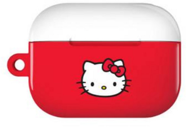 엠픽 헬로키티 에어팟 프로 2세대 유광 케이스, 레드