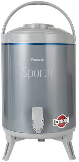 PEACOCK 피코크 보냉 워터저그, 블루, 9.5L, 1개