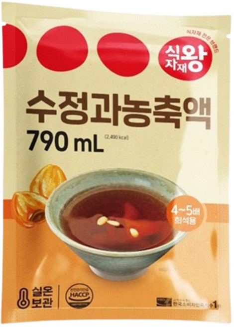 식자재왕 수정과농축액, 790ml, 1개