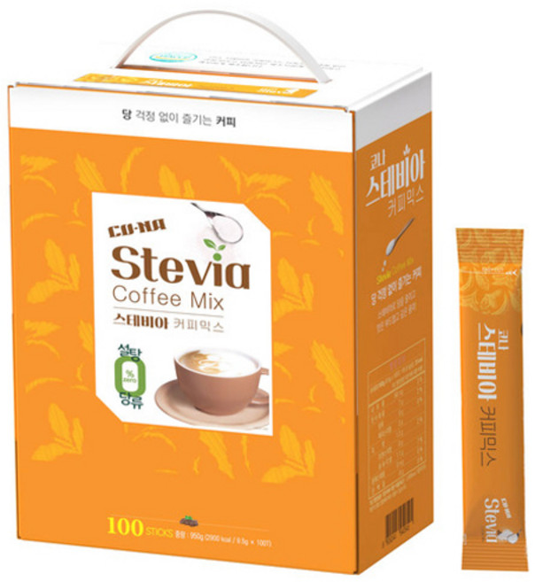 CONA 스테비아 커피믹스, 9.5g, 100개입, 1개