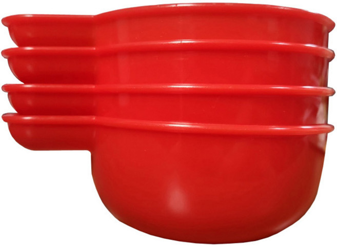 다인네 오뎅국물 쪽박 앞접시 8.5 x 11 x 3.5 cm, 1개, 4개