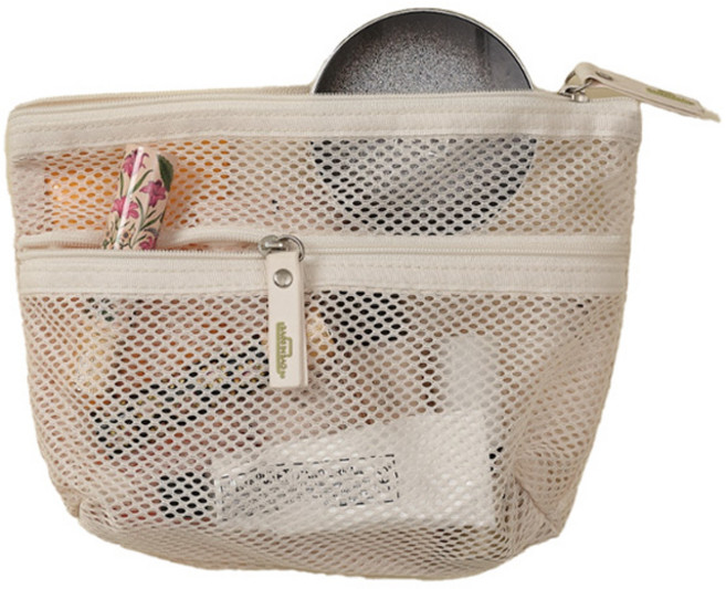 백스인백 메쉬 더블포켓 파우치 BMS-MPNK