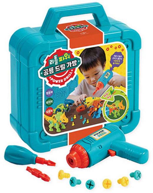 리틀 파워 공룡 드릴 가방, 애플비북스