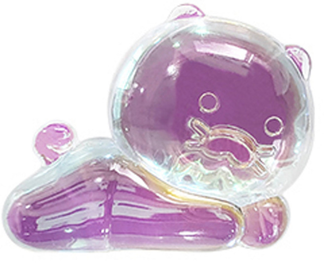 카카오프렌즈 CS춘식 레진 스탠드톡, 홀로그램 엎드려, 1개