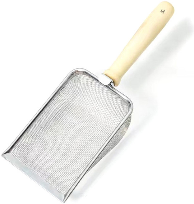 딩동펫 고양이 루틴 스텐스틸 모래삽, 혼합색상, 1개