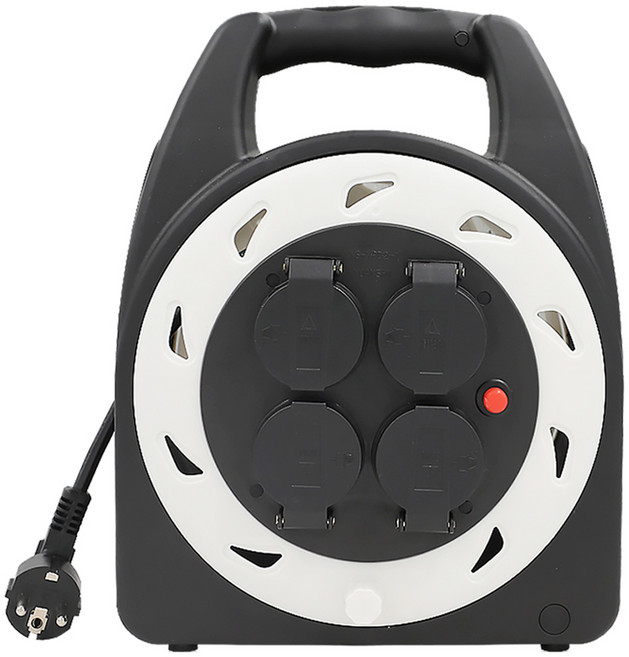 TGIC 케이블 릴 4구 1.0SQ XS-XPH2-1, 1개, 20m