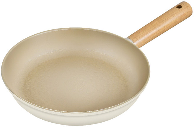 드림셰프 오슬로 인덕션 IH 크리엠 세라믹 프라이팬, 24cm, 1개