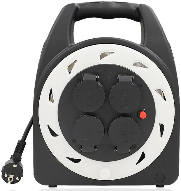 TGIC 케이블릴 4구 XS-XPH2-1 1.0SQ, 1개, 25m