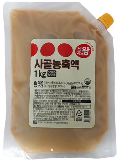 식자재왕 사골 농축액, 1kg, 1개
