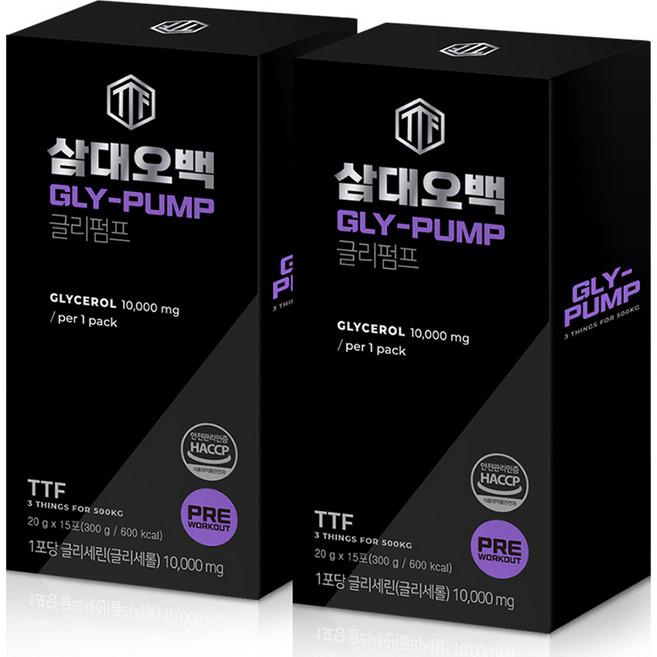 삼대오백 글리펌프 헬스보충제 15p, 300g, 2개